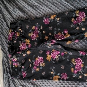 Torrid floral stretchy pants